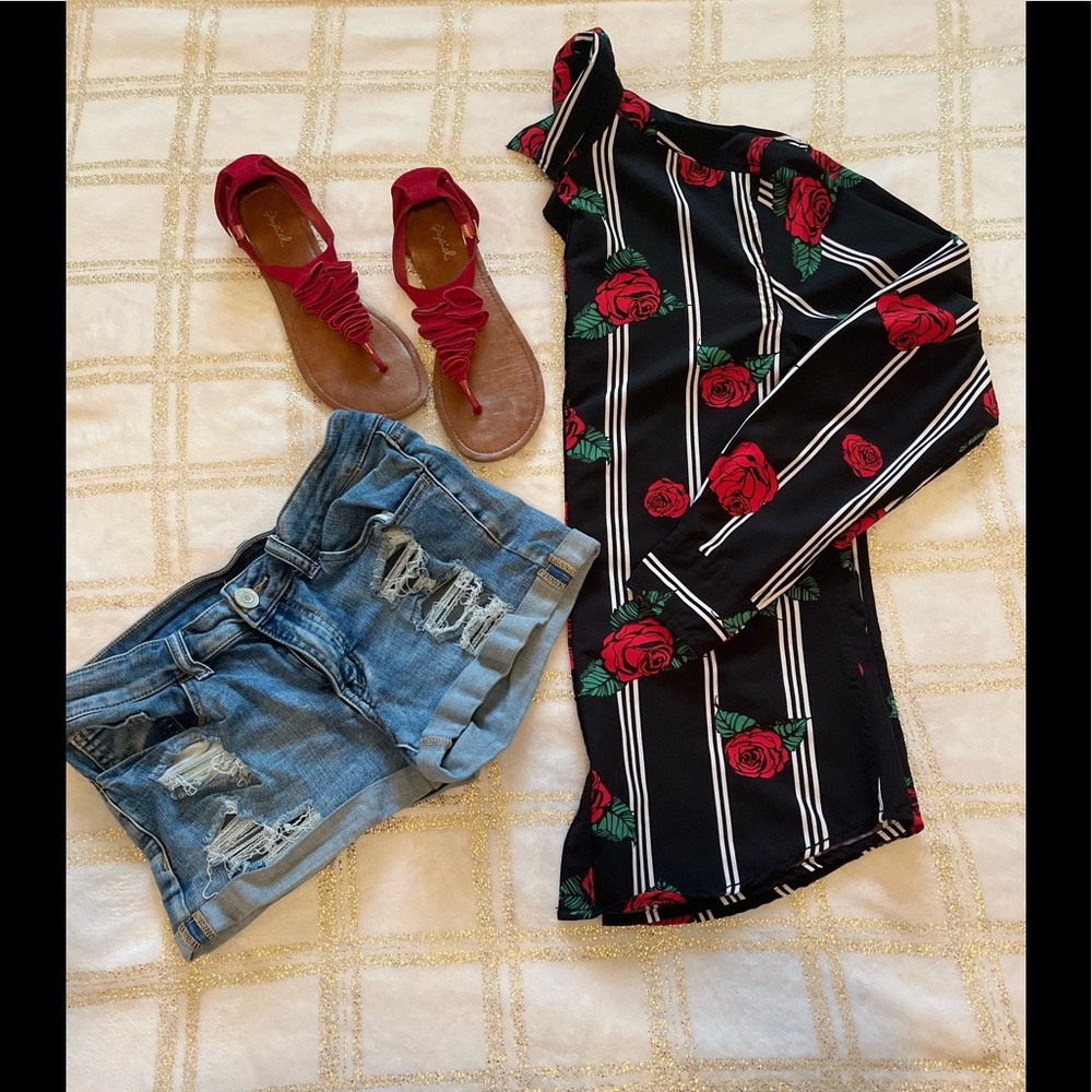 Long sleeve blouse